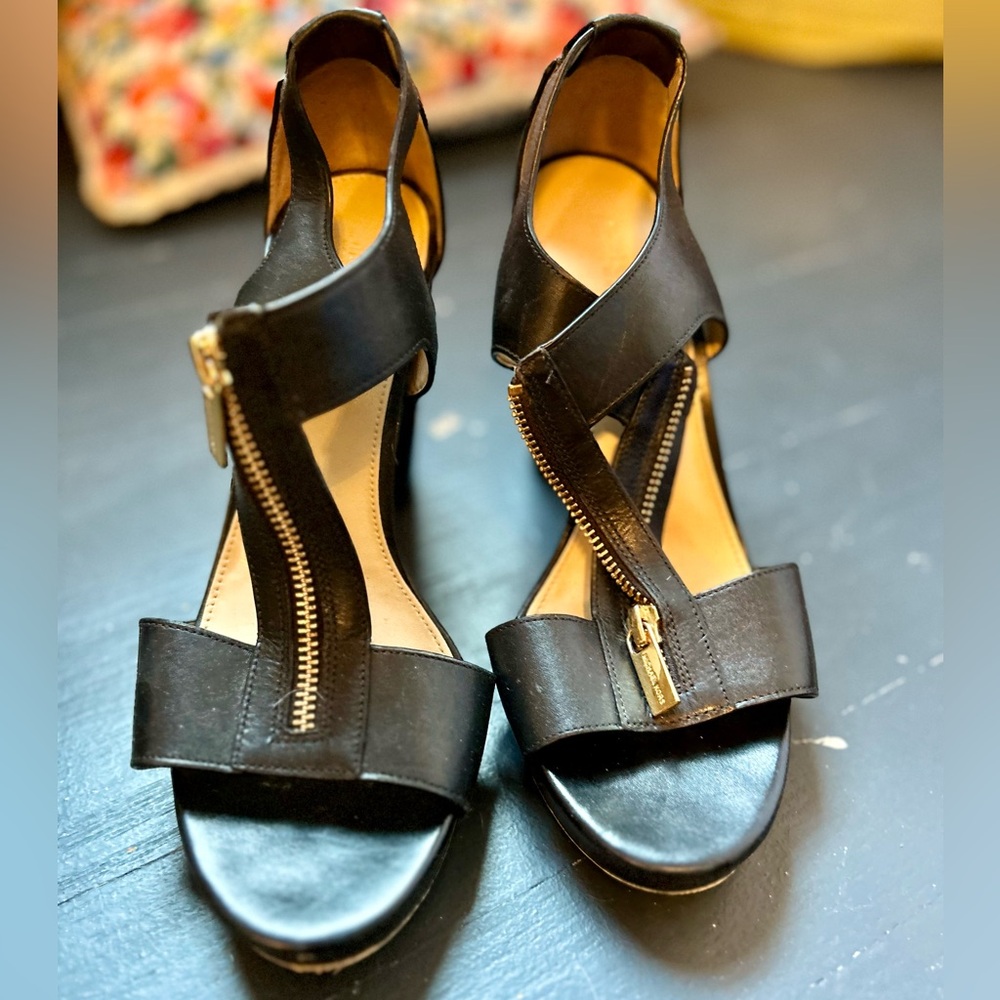 Michael Kors Berkley Black Heels